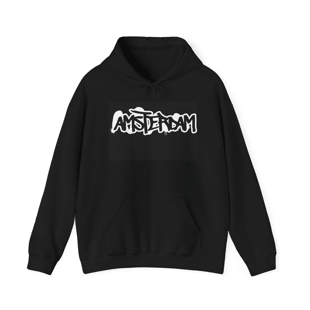 Urban Vibes Unisex Hoodie - Amsterdam & Joker Graphic Sweatshirt, Streetwear, Casual Outfit, Unique Gift, Graphic Design Apparel