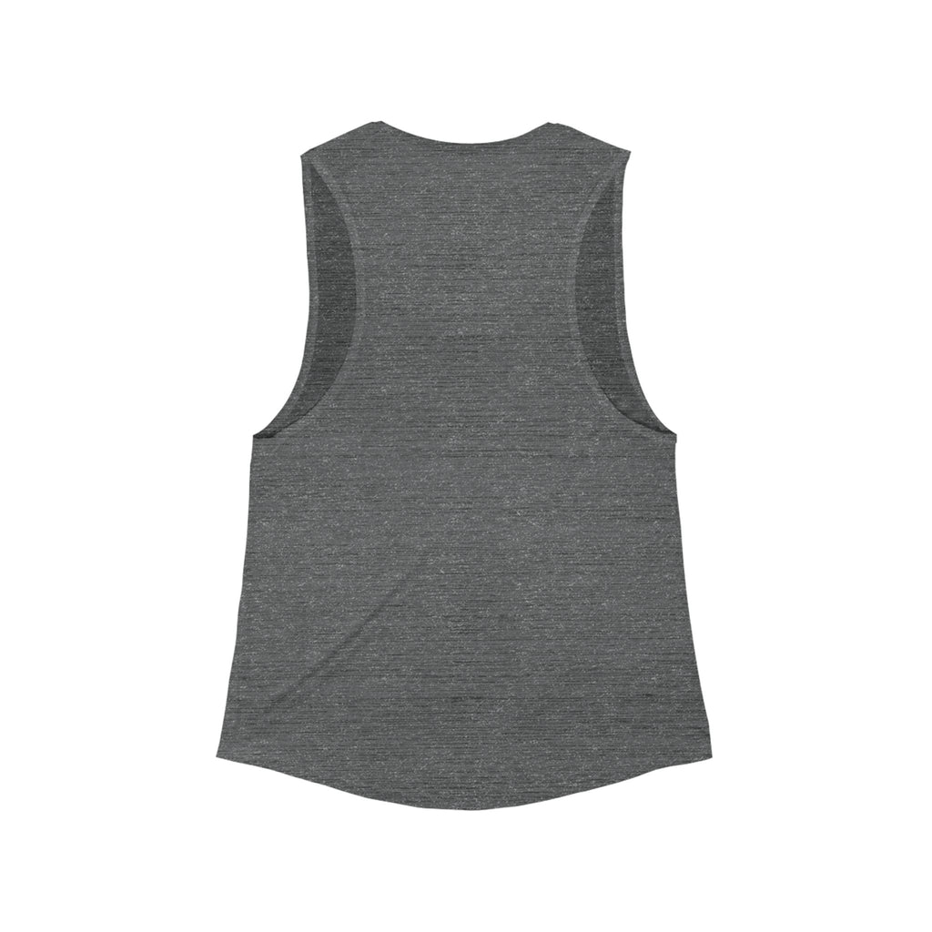 Coffee Lover's Flowy Muscle Tank, Perfect for Home, Casual Outings, Gifts, Spring/Summer Fashion, Relaxed Fit