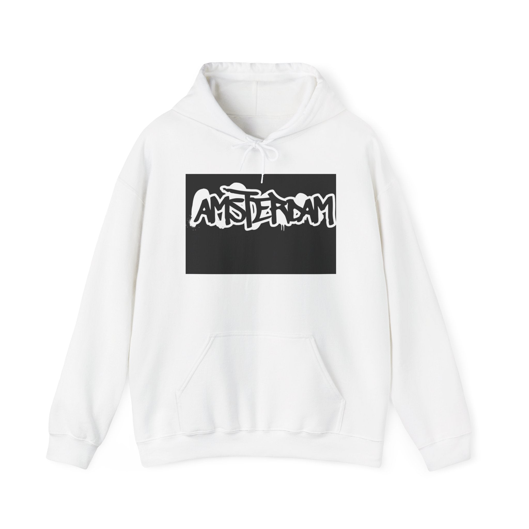 Urban Vibes Unisex Hoodie - Amsterdam & Joker Graphic Sweatshirt, Streetwear, Casual Outfit, Unique Gift, Graphic Design Apparel