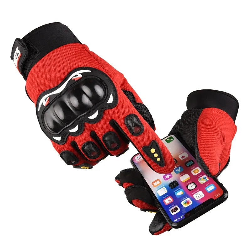 Breathable Protective Bicycle Motorcycle Full Finger Gloves Outdoor Sports Tactical Gloves Riding Hard Shell Half Finger Gloves