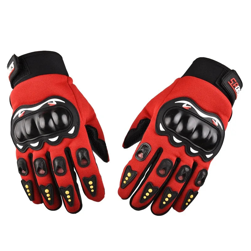 Breathable Protective Bicycle Motorcycle Full Finger Gloves Outdoor Sports Tactical Gloves Riding Hard Shell Half Finger Gloves